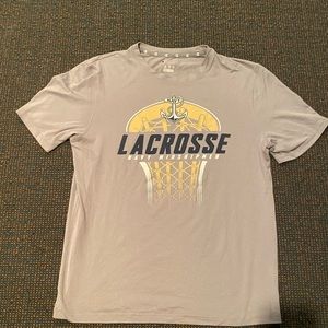 Navy Lacrosse Dri-Fit Nike Shirt